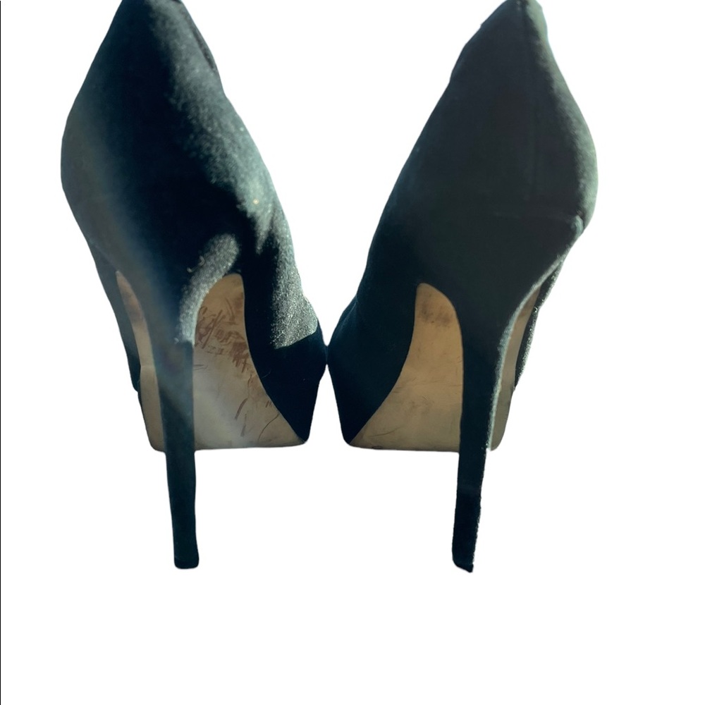 Steve Madden Suede Platform Rounded Toe Stiletto … - image 6